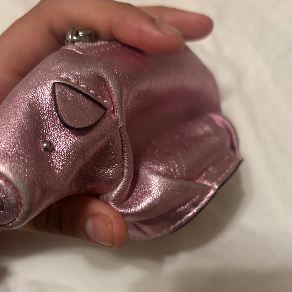 Michael Kors pink Pig Keychain Coin Purse - Women's Bag Accessory